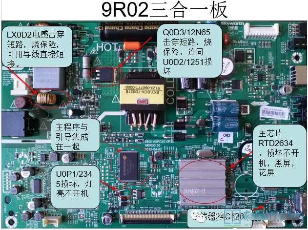 创维9R02机芯三合一板