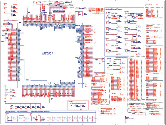 海信LED32K310X3D液晶（4779板）主板电路图