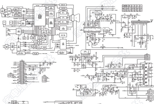 康佳AS机芯系列彩色电视机电路图