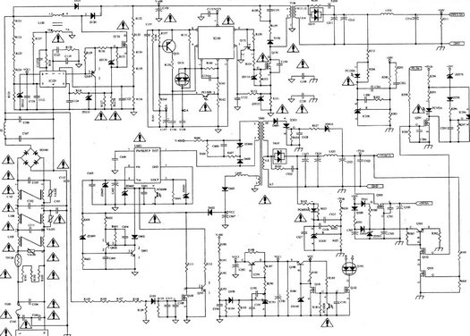 长虹液晶电视FSP140-3PS02电源板电路图（含逆变部分）