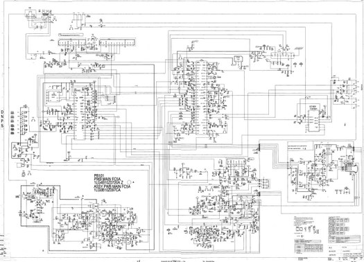 三洋CK29F98C彩电（FC5A机芯）电路原理图