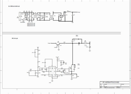 TCL液晶电视TP.VST59.P75主板电路原理图