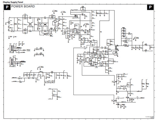 飞利浦彩电715T2190-2电源板电路原理图