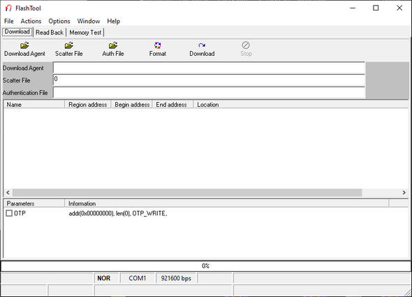 MTK Flash Tool V3.0952