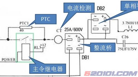 变频空调高压形成部分电路原理与结构