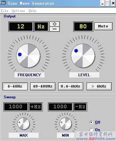 数字式正弦波信号发生器（BIP Sine Wave Generator 3.0）