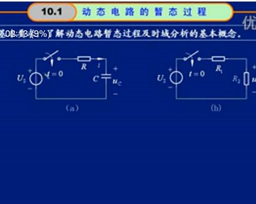 线性动态电路暂态过程的时域分析(1-10集)