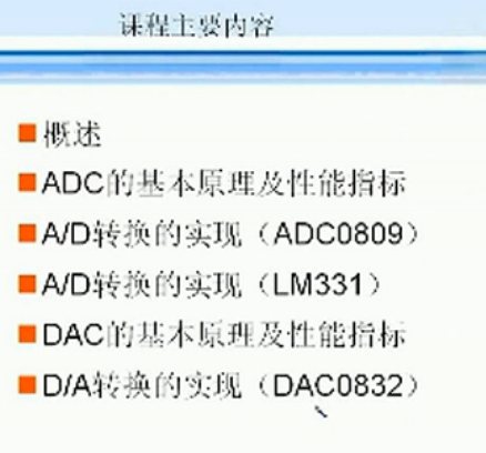 MCS-51的模拟量输入输出（1-4集）