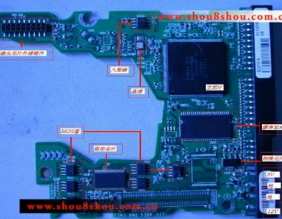 硬盘电路原理