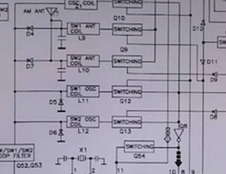 组合音响部分的工作原理